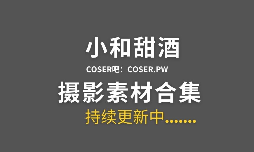 动漫博主 小和甜酒 26套cosplay图集作品合集[2176P/11.5GB]