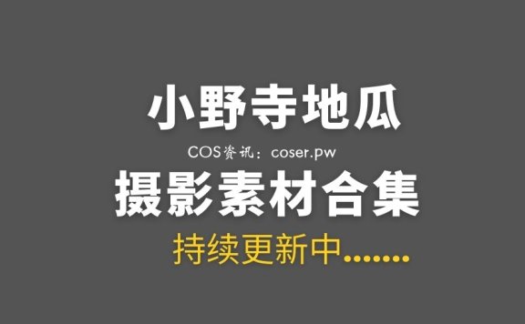 动漫博主 小野寺地瓜 13套COS作品合集[204P/2.05G]